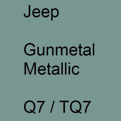 Jeep, Gunmetal Metallic, Q7 / TQ7.